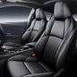 AOMSAZTO Car Seat Cover for Mazda 3 2019 2020 2021 2022 2023 2024 2025 2026 - Full Set Customized Black Faux Leather Seat Covers - color: Black, size: Mazda 3 2019-2026 Seat Covers Full Set