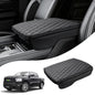 Autorder Center Console Cover for 2019-2025 2026 Dodge Ram 1500/2500/3500 Accessories Armrest Cushion Cover Nappa Leather Middle Console Covers Console Cushion Pad Anti-Scratch(Bucket Seat Only) - size: 19-25 Dodge Ram