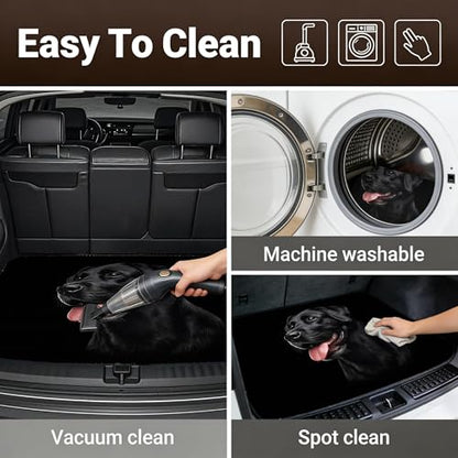 Car Trunk Mat - Universal Size 29" x 39", Leopard Print Pattern Cargo Liner, Car Accessory for SUVs/Sedan/Wagons, Durable Protective Mat, Trunk Liner for Families/Travel Enthusiasts - style: PET