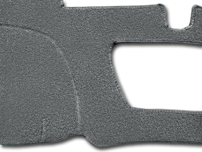 Yiz Dash Cover Mat Custom Fit for 2019-2025 Chevy Chevrolet Silverado 1500 2500HD 3500HD/2019-2023 GMC Sierra 1500 2500HD 3500HD w/o Heads Up Display and Speaker,Dashboard Pad Carpet(Dark Gray) J130 - color: 19-21DarkGray