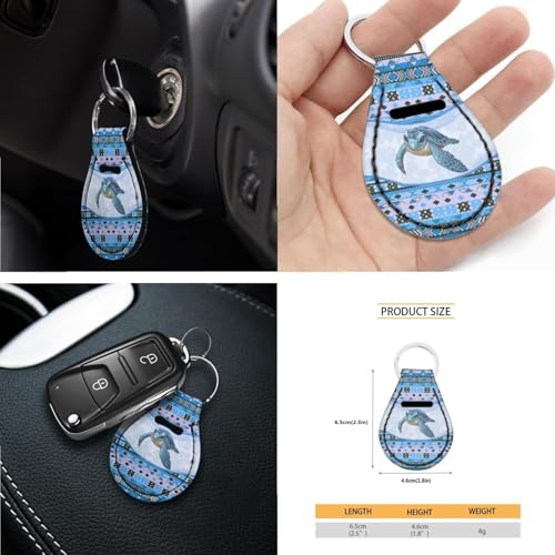 Aztec Style Printed 15 Pack Car Accessories Set, Sea Turtle Printed Car Seat Cover Full Set Steering Wheel Cover Car Headrest Cover Seat Belt Covers Car Coaster - color: Blue-Aztec Style Sea Turtle