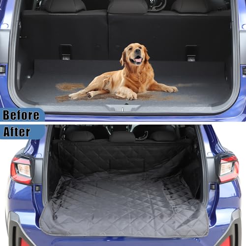 HAPPYHORSE Pet Dog Trunk Cargo Liner Compatible with Subaru Crosstrek 2024 2025，Cargo Cover Waterproof and Non-Slip Dog seat Cover Cargo Liner Area Protector Cover (Subaru Crosstrek 2024 2025 (A))