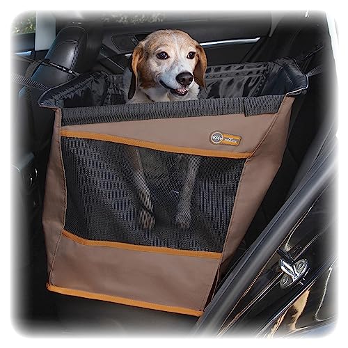 K&H Pet Products Buckle N' Go Dog Car Seat for Pets Tan Small 21 X 13 X 19 Inches - color: Tan, size: Small 21 X 13 X 19 Inches