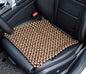 Natural Wood Beaded Seat Cover Pad Mat Comfy Cool Summer Massage Seat Cushion (Square) Medium Size for Car, Sedan,SUV Office Chair - size: All-Purpose Standard (16.54" Square)