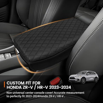 Custom Fit for Center Console Cover Honda HR-V 2023 2024 2025 2026 Armrest Cover Center Console Pad Interior Accessories Car Armrest Seat Box Cover Protector - size: Honda HR-V 2023 2024 2025 2026