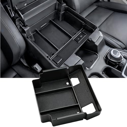 Center Console Organizer for Refreshed 2022-2026 Chevrolet Silverado/GMC Sierra 1500 Accessories, Full Armrest Box Storage Tray for 2024-2026 Chevy Silverado/Sierra 2500HD 3500HD, Bucket Seats ONLY