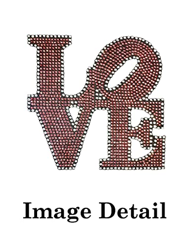 Universal Fit Pink Car Carpet Floor Mats Crystal Bling Rhinestone-Studded Front Rear 4 Piece Full Set (Pink Love-Pink) (KAM-MAT-PINK) - color: Pink Love-Pink