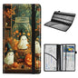 Car Registration and Insurance Holder for Women Men,Automobile License Document Card Holders Vehicle Glove Box Organizer Leather Accessories Driver Essential,Halloween Ghosts Pumpkins - color: Halloween Ghosts Pumpkins
