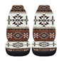 Geometric Navajo Ethnic Tribe Print Car Seat Covers, 2 Pieces Washable Vehicles Front Seat Protectors, Scratch-Resistant Bucket Seat Cover Fits Most Vehicles, Sedans, Trucks, SUVs, Vans - color: Geometric Navajo Ethnic Tribe