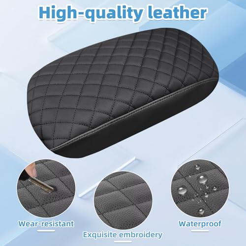Center Console Armrest Cover for Hyundai Sonata 2015 2016 2017 2018 2019 Fully Covered Anti-Scratch Protector Interior Accessories - size: Compatible with Sonata 2015-2019