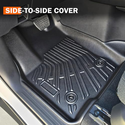KUST Floor Mats Cargo Mat Set for 2024 2025 2026 Toyota Land Cruiser 5 Seats, All Weather Trunk Mat Back Seat Protector for Land Cruiser Accessories TPE Rubber Cargo Liner High Side - style: For │ Land Cruiser 2024-2026 │ Full Set