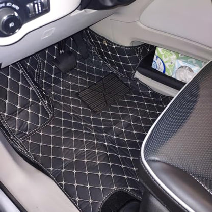 Customize Floor mats for car fit 99% Sedans SUV Sports,Custom Automotive Floor mat Fit Truck, All Weather Men Women Car Protection Pads Non-Slip auto Floor Liners (Black), RH2206UPR
