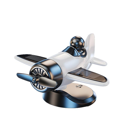 A solar-powered,quiet-rotation car ornament relieves fatigue, car decorations adds driving fun.Suitable for all cars.Perfect for any sunny spot - color: white