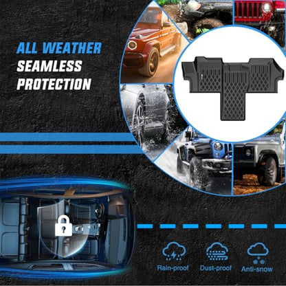 Nilight TPE Floor Mats for Dodge Ram Promaster 1500 2500 3500 2018 2019 2020 2021 2022 2023 2024 2025 All Weather Custom Fit Heavy Duty Floor Liners - color: 2018-2025 Ram Promaster