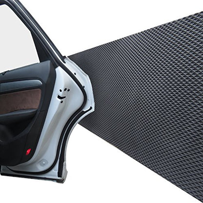 AMPULLA GWP01S Thick Waterproof Garage Wall Protector, Designed in Germany - 2 Pieces in One Roll (1/6" Thickness) - size: 1/6" Thickness Black