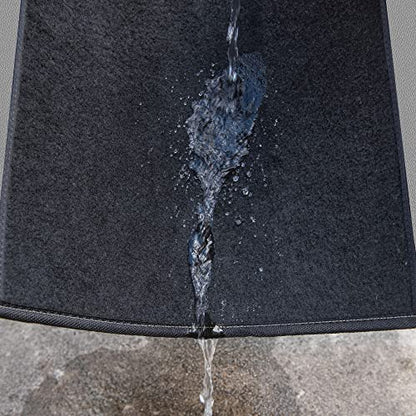 CAR PASS Rainbow Waterproof Universal Fit Faux Leather Car Carpet- Anti-Slip Nibbed Backing Floor Mats for SUV, Vans, Sedans, Trucks, Automotive Set of 4 (Black with Gray) - color: Gray
