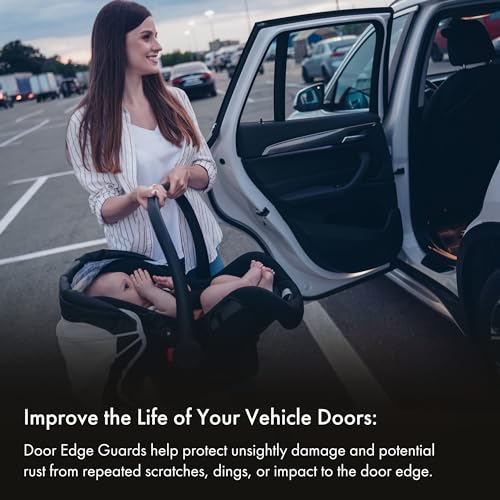 XPEL Door Edge Guard Protection Film Roll, 1/2" x 100' - Car or Truck Doors, Protective Barrier Against Minor Scratches, Paint Chips, Door Edge Impact, and Dings - Prevents Damage and Possible Rust - size: ½ Inch x 100 Foot