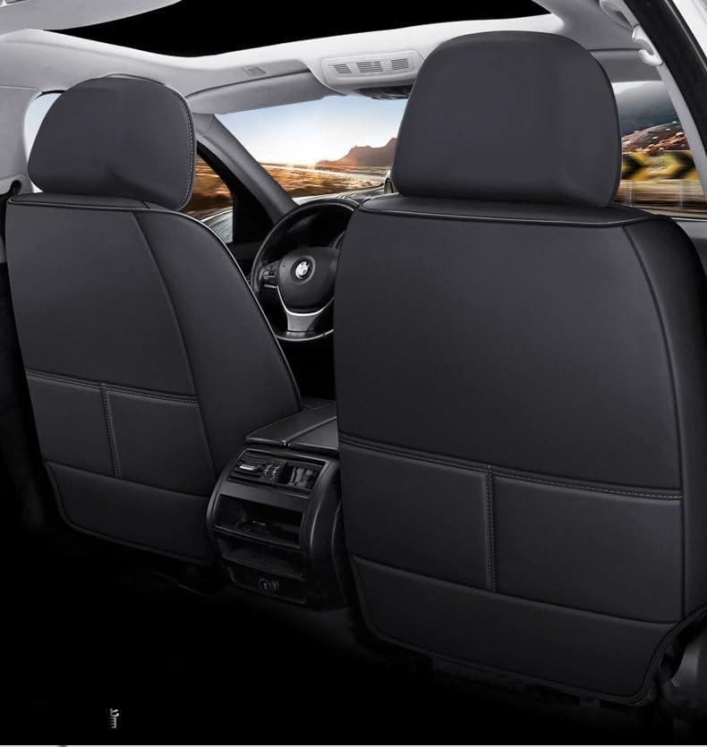 Custom Car Seat Covers for Mercedes Benz A B C CLA CLS CLK GLE GLS GLA GLK GL ML G S GLC SL CL SLC R SLK etc...Easy to Install car Cover (All Black A+) - color: All Black A+