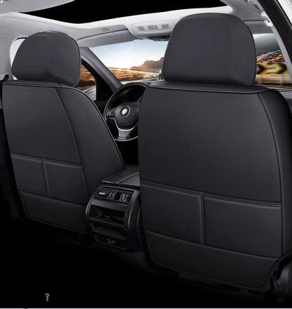 Custom Car Seat Covers for Mercedes Benz A B C CLA CLS CLK GLE GLS GLA GLK GL ML G S GLC SL CL SLC R SLK etc...Easy to Install car Cover (All Black A+) - color: All Black A+