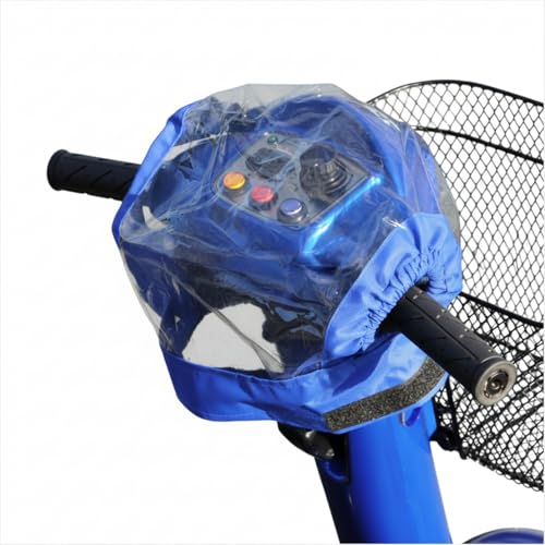 Dashboard Rain Cover – Square Type Waterproof Gauge Cover, Sun & Rain Protection for Outdoor Vehicles, Scooters, ATVs, Boats (Royal Blue) - color: Royal Blue
