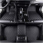 Custom Waterproof Leather Car Floor Mats Fit for Most Car SUV Truck & Sportscar All Weather Protection Vehicles (Black) - color: Black