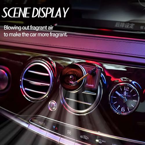Maicican 12PCS Customizable Car Air Freshener Vent Clip, Pop Singer Album Cover Record Player Shape, Music Lover Gifts. (Fashion) - style: Fashion