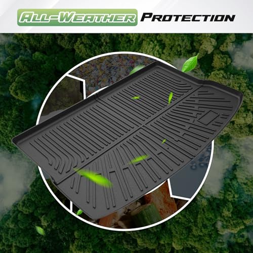 Bolt Floor Mats - Car Mats for Chevy Bolt EUV 2022-2024 (Not for Bolt EV), All Weather Full Set Cargo Liner with Backrest Mat for Bolt Accessories, Heavy Duty Waterproof, Black - size: 1)Chevy Bolt EUV 22-24 Full Set
