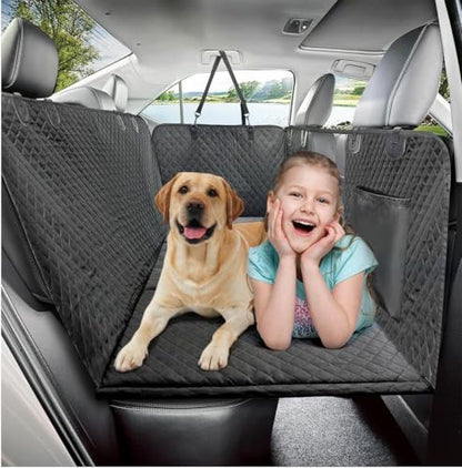 Vailge Dog Car Seat Cover for Trucks,Large Back Seat Extender for Dogs,Waterproof Non Inflatable Hard Bottom Dog Seat Cover for Trucks F150, RAM1500,Silverado,GMC Sierra - size: X-Large