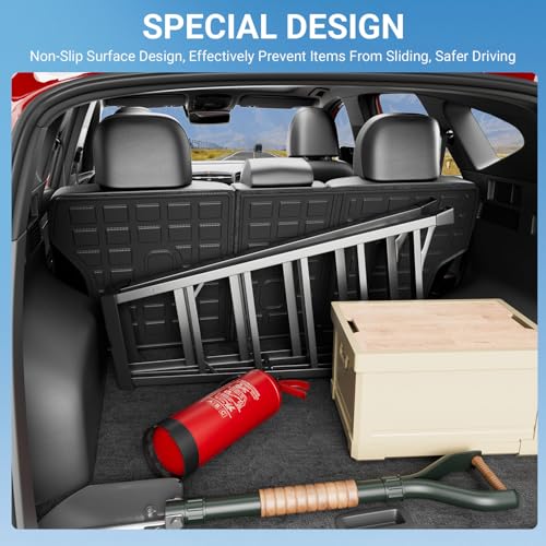 Cargo Liner Compatible with 2022-2026 Tucson Backrest Mat TPE Material Trunk Mat (NO Hybrid) Cargo Liner Replacement for 2022 2023 2024 2025 2026 Tucson Accessories (Backrest Mat) - color: Backrest Mat