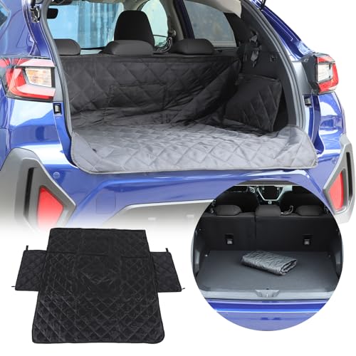 HAPPYHORSE Pet Dog Trunk Cargo Liner Compatible with Subaru Crosstrek 2024 2025，Cargo Cover Waterproof and Non-Slip Dog seat Cover Cargo Liner Area Protector Cover (Subaru Crosstrek 2024 2025 (A))