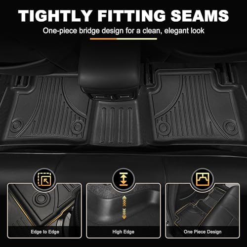 Floor Mats & Cargo Liner Set Custom Fit for Mazda CX-50 2023-2026 (Not for Hybrid) All-Weather TPE Rubber Anti-Slip CX50 Car Interior Accessories - style: 4)23-25 CX-50 Floor & Cargo Mats