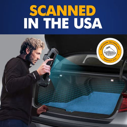 Premium Cargo Liner for Hyundai Sonata 2020-2026 - 100% Protection - Custom Fit Car Trunk Mat - All-Season Black Cargo Mat - 3D Shaped Laser Measured Trunk Liners for Hyundai Sonata (DN8)