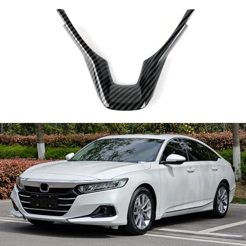 Car Interior Decals for Honda Accord 2018 2019 2020 2021 2022 10th Gen Accessories ABS Carbon Fiber Stickers - color: Carbon Fiber U