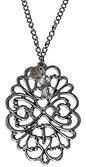 Hidden Hollow Beads Rear view Mirror Car Charm Ornament, Sun Catcher, Hanging Pendent, Stainless Steel Chain. Comes in a Gift Bag (Pendant) - size: Pendant
