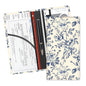 Leather Car Registration and Insurance Card Holder, Cute Car Accessories Vehicle Glove Box Car Organizer for Documents, Cards, License Beautiful Boho Flowers - color: Beautiful Boho Flowers
