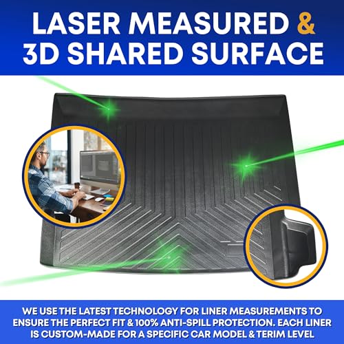 Premium Cargo Liner for Audi Q8 2019-2026 - 100% Protection - Custom Fit Car Trunk Mat - Easy-to-Wash & All-Season Black Cargo Mat - 3D Shaped Laser Measured Trunk Liners for Audi Q8 2019-2026 - size: For Audi Q8