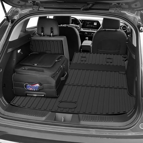 Cargo Mat Fit for 2024 2025 2026 Buick Envista Cargo Liner with Backrest Mat - Custom Fit TPE All Weather Trunk Mat Back Seat Cover Protector for Envista Accessorees Black - style: (1) 2024-2026 Envista | Cargo Mat with Backrest Mat
