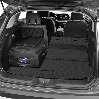 Cargo Mat Fit for 2024 2025 2026 Buick Envista Cargo Liner with Backrest Mat - Custom Fit TPE All Weather Trunk Mat Back Seat Cover Protector for Envista Accessorees Black - style: (1) 2024-2026 Envista | Cargo Mat with Backrest Mat