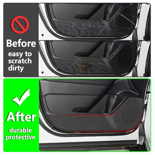 Car Door Anti Kick Pad for Subaru Forester 2025 2026 Accessories Protector Mat Dirty Collision Stickers Inner Decorative Protection