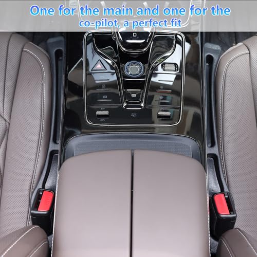 【Compatible with Toyota Camry】 Seat Gap Filler，No Drop Seat Guard Compatible with Toyota Camry,Drop Seat Guards for Cars(2Pcs),Emergency Keychain Car Escape Tool(2Pcs)
