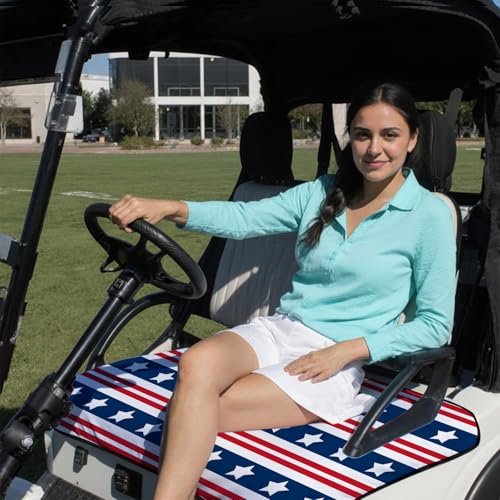 Golf Cart Seat Covers Golf Cart Seat Towel Blanket Group - color: American Flag Pattern 01