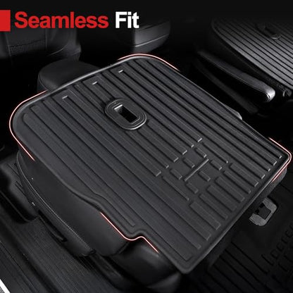 Second Row Backrest Mats for 2020-2025 Kia Telluride Accessories 7 Seater, All Weather TPE Back Seat Protector Replacement for Kia Telluride - style: Second Row Backrest Mats