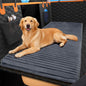 Backseat Pet Bed Mat, Non-Slip Dog Bed for Car Back Seat, Washable Travel Pet Mat with Removable Cover, Dog Seat Covers Protector Fit for Backseat Extenders and Trucks SUVs, 54"x 24.8", Grey