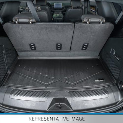 SMARTLINER Custom Fit Cargo Liner Mat Under The Cargo Deck Compatible with 2021-2025 Tesla Model S - color: Tesla Model S 2021 - 2025