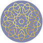 Screen Door Magnets Double Sided – Keep People, Kids, and Dogs from Running into The Screen Door - Robbins Aria Purple Gold - color: Purple Gold