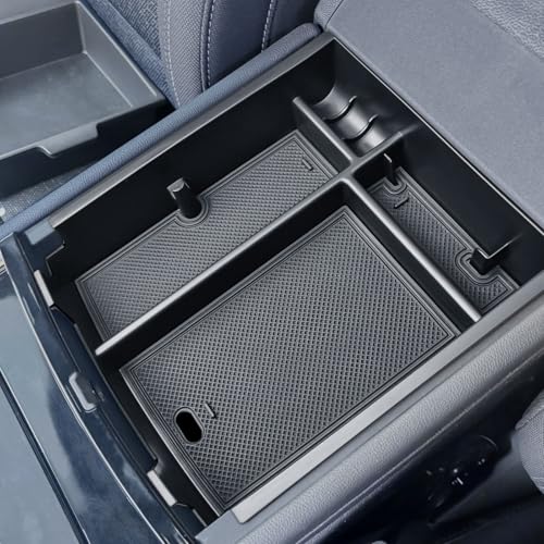 EDBETOS 2026 Traverse Center Console Organizer Compatible with 2024 2025 2026 Chevy Traverse Armrest Storage Box Interior Pallet Insert Tray Secondary Accessories Coin Container (Not for 2024-Limited)