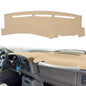 Dashboard Cover Dash Cover Mat Pad Compatible with 1999-2006 GMC Sierra/Chevy Chevrolet Silverado,2000-2006 GMC Yukon XL/Chevy Suburban Tahoe Avalanche(99-06, Beige) - color: Beige