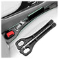 2PCS Car Seat Gap Filler Organizer,2026 Upgraded Car Seat Gap Plug with Storage Slot,Plug & Play in Between Cars Seats Catcher Cars Accessories to Stop Items Falling Between Seats