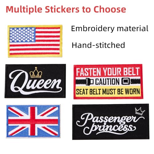 2 Pack Soft Seat Belt Cover Pad (UK-Flag) - Comfortable Seatbelt Covers for All Cars and All Ages - Seat Belt Extender Shoulder Pad - Seatbelt Cushion for Backpack - size: UK Flag