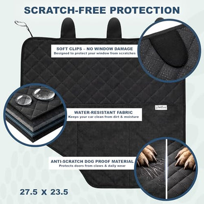 (2026 Version-2X Extra Durable Premium Interior Car Door Protector from Dog Scratches - Pet Car Window Protector Door Covers - Waterproof Anti-Scratch, Scratch Resistant, Size 27.5" x 23.5"